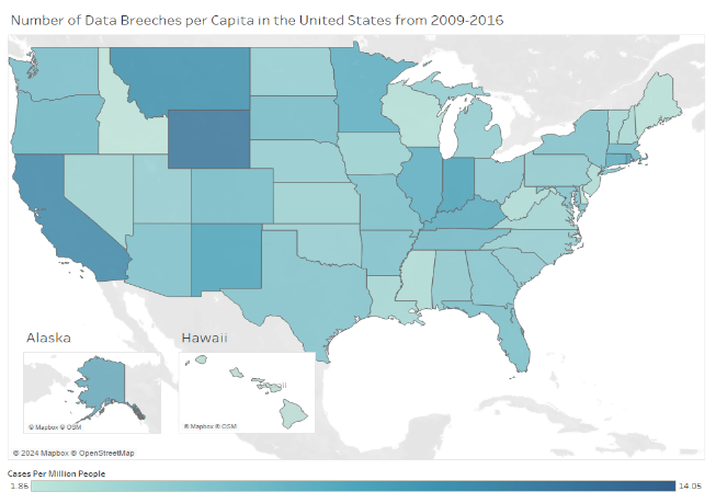 Map of Data Breaches
